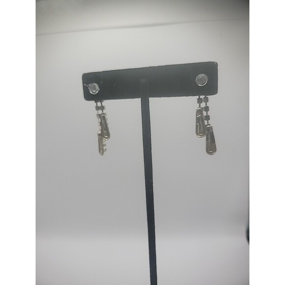 Vintage Earrings Womens Stud Pierced Drop Dangle Crystal Jewelry Costume - Picture 8 of 10